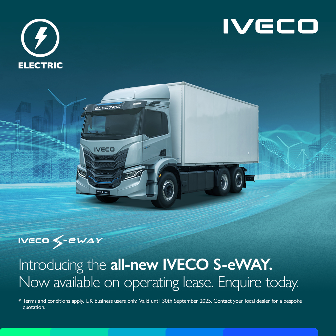 Introducing the all-new IVECO S-eWAY.
